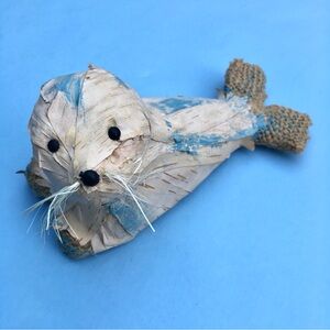 Arctic Bundle .• Harp Seal Figurine & Art Print